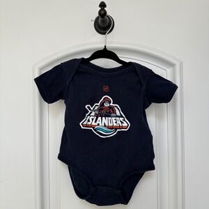 NHL New York Islanders Fisherman Logo Onesie 3-6m